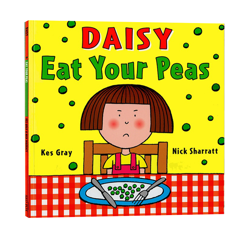 #英文原版繪本 Eat Your Peas 吃掉你的豌豆 挑食繪本 吳敏蘭書單 名家Nick Sharratt
