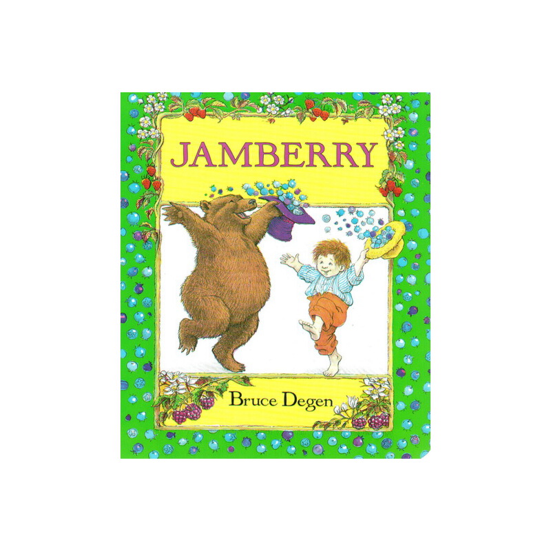 #Jamberry 美妙的漿果世界 英文原版 紙板書 韻文 吳敏蘭繪本123 同場加映