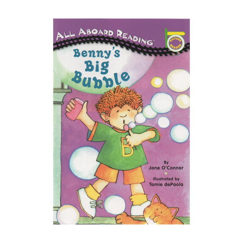 英文原版繪本 Benny's Big Bubble 班尼的大泡泡 汪培珽一1階段私房書單