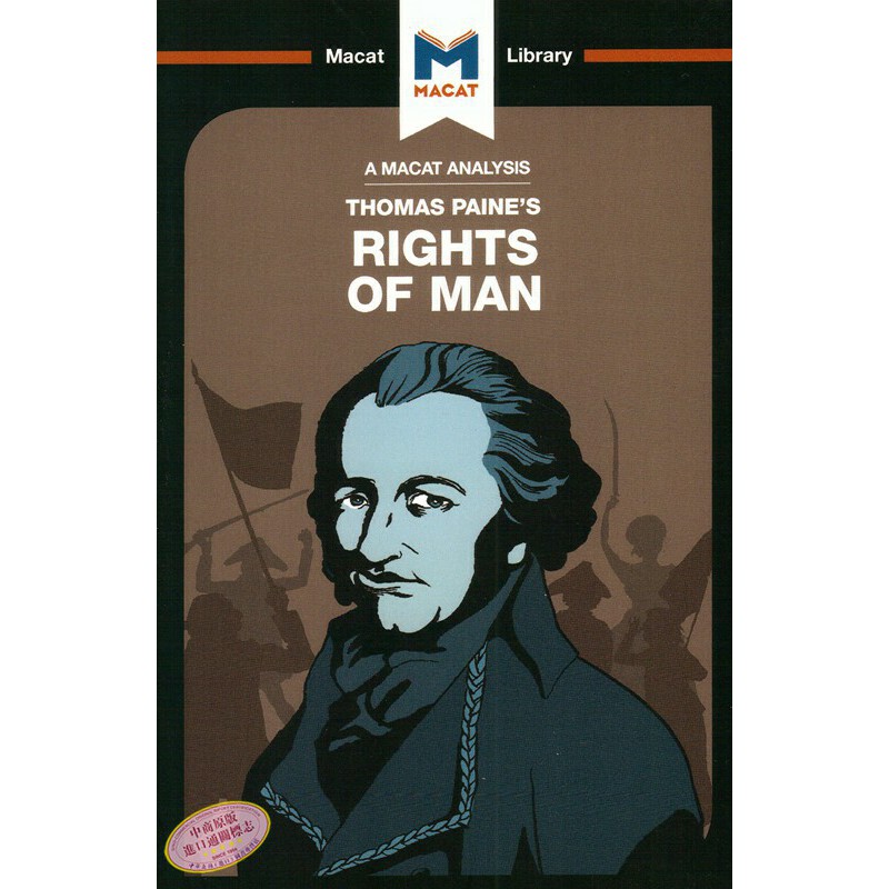 人的權利 MACAT解讀系列 英文原版 Rights of Man Mariana Assis 哲學