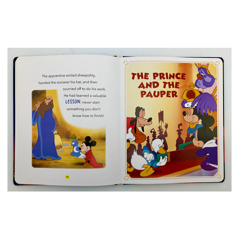 My First Mickey Mouse Bedtime Storybook 迪士尼米奇老鼠親子睡前讀物 英文原版 精裝6個故事合集