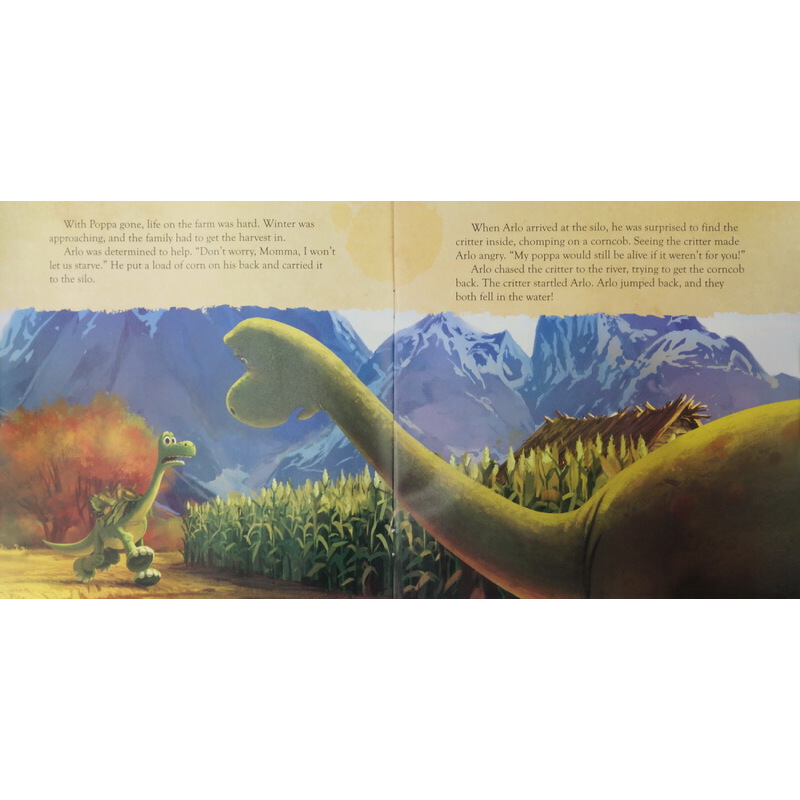 英文原版 The Good Dinosaur 迪斯尼 恐龍當家繪本 Read-Along Storybook系列 附CD