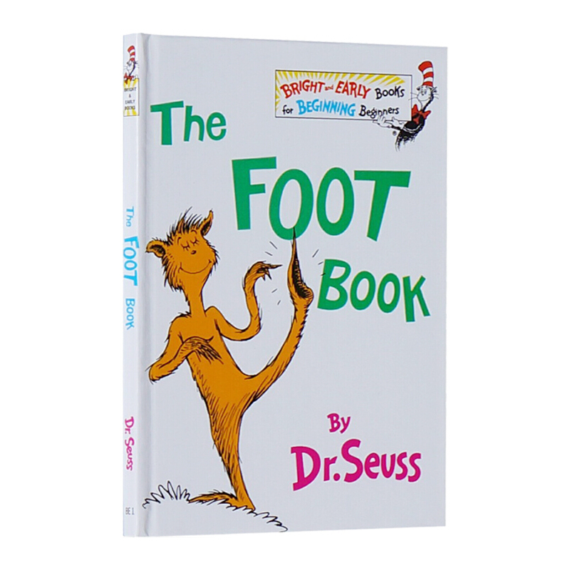#蘇斯博士英文原版繪本精裝 The Foot Book 千奇百怪的腳 dr seuss系列 廖彩杏書單 英文兒童讀物