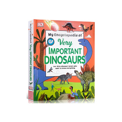 英文原版 DK幼兒百科全書系列 那些重要的恐龍 My Encyclopedia of Very Important Dinosaurs 精裝 少兒科普 英語啟蒙認知讀物