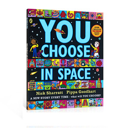 英文原版繪本 You Choose In Space 超凡想象益智大書系列 Nick Sharratt