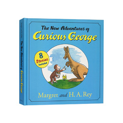 #好奇的喬治猴 英文原版繪本合集 The New Adventures of Curious George 8個故事合輯  汪培珽第3階段 兒童繪本