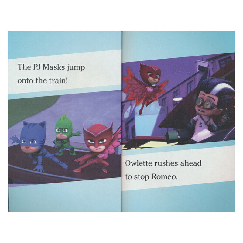 英文原版 PJ Masks 睡衣小英雄 6冊 Ready to Read 西蒙準備閲讀系列 兒童分級讀物 啟蒙閲讀培養繪本