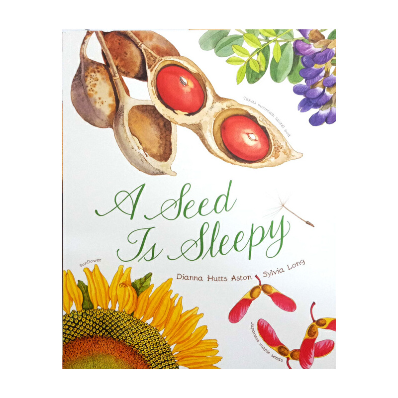 英文原版 A Seed is Sleepy 種子，如此酣睡 美麗成長生命系列 科普繪本 百科認知讀物 小學STEAM課外閲讀