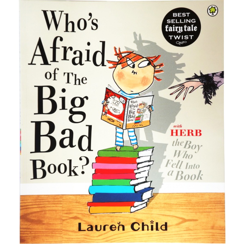英文繪本 Who's Afraid of the Big Bad Book? 誰怕大壞書？