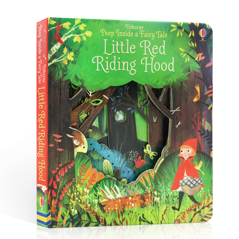 Peep Inside A Fairy Tale Little Red Riding Hood 英文原版 偷偷看裏面 小紅帽
