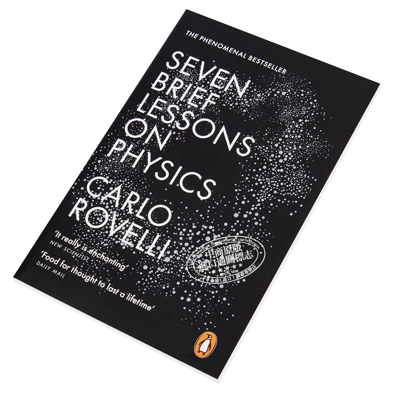 七堂極簡物理課 英文原版 Seven Brief Lessons on Physics  Carlo Rovelli  Penguin  科普
