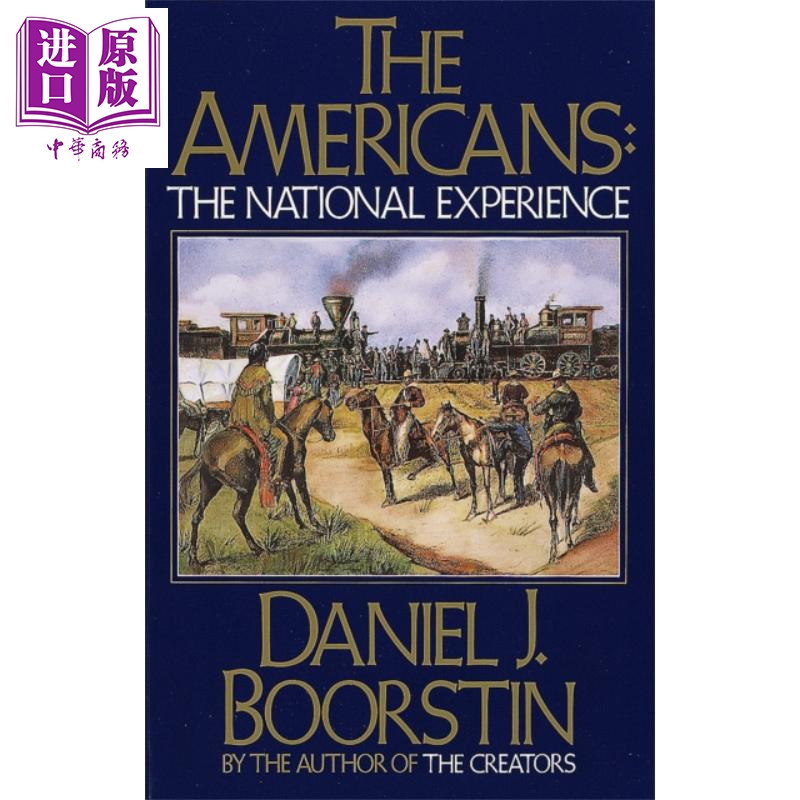 預售 美國人三部曲 殖民地歷程 建國的歷程 民主的歷程 The Americans 英文原版 Daniel J Boorstin