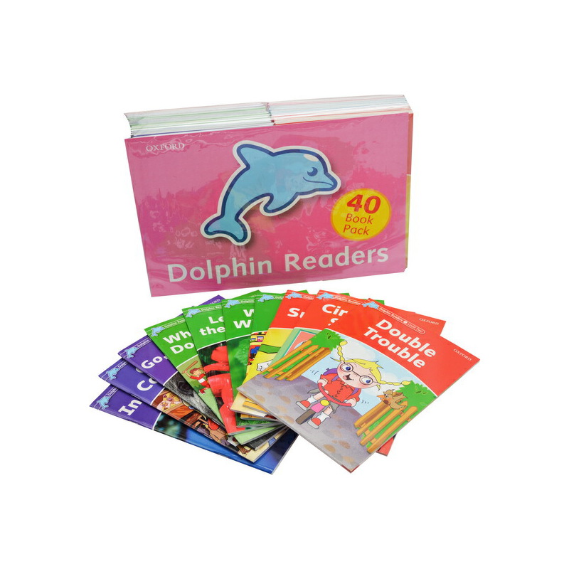 英文原版 牛津分級閲讀海豚讀物大全套 Oxford Dolphin Readers 40冊