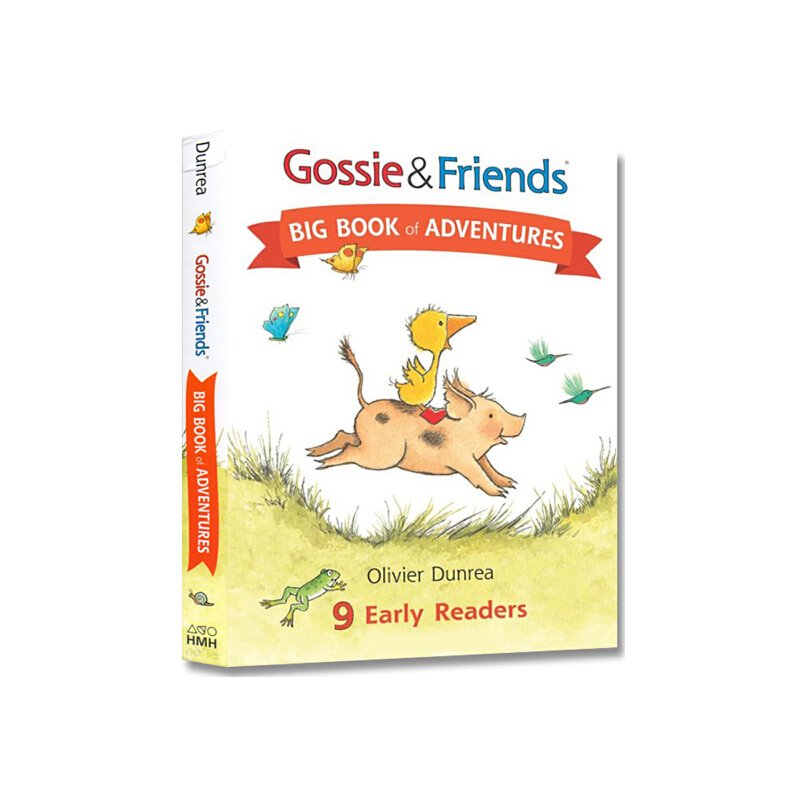 英文原版 Gossie & Friends Big Book of Adventures 小鵝戈西和朋友們 9個故事精裝合輯 兒童英語啟蒙認知 Olivier Dunrea