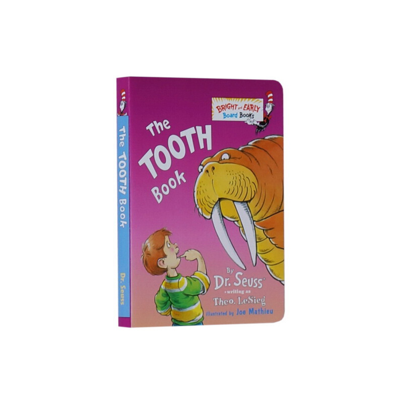 The Tooth Book 小紙板書 Bright and Early 各種牙齒 dr seuss系列 蘇斯博士英文原版繪本