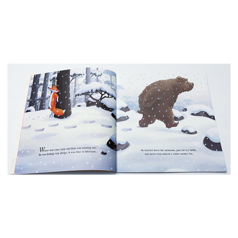 英文原版The Very Sleepy Bear 掃碼聽音頻非常熊系列 兒童插畫故事繪本 Nick Bland