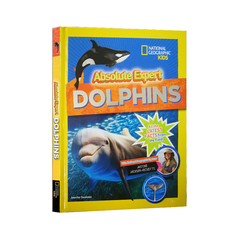 英文原版 National Geographic Kids Absolute Expert: Dolphins 美國國家地理 海豚 精裝兒童科普閲讀繪本