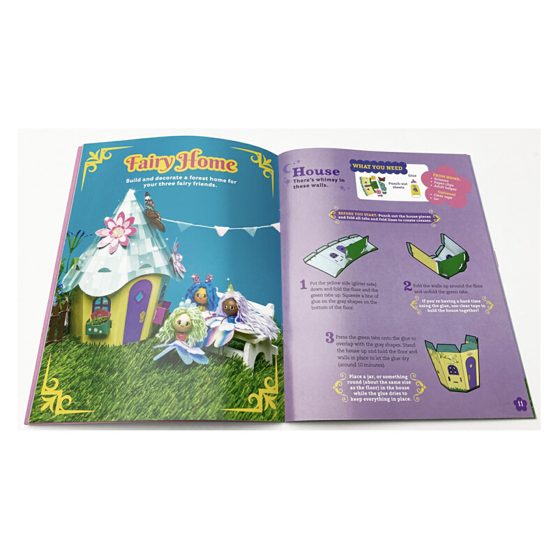 英文原版 Klutz Enchanted Fairy House: Magical Garden 製作魔法仙女屋 培養孩子動手能力 手工製作 附帶製作材料 兒童手工