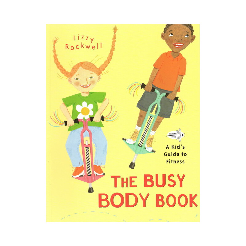 英文原版繪本 The Busy Body Book 兒童STEM科普知識讀物 小學英文課外閲讀圖畫書