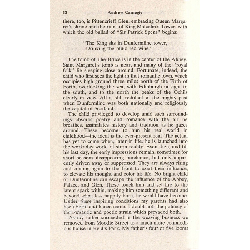 [英文原版]The Autobiography of Andrew Carnegie and the Gospel of Wealth 安德魯卡內基自傳英文原版(Signet Classics)