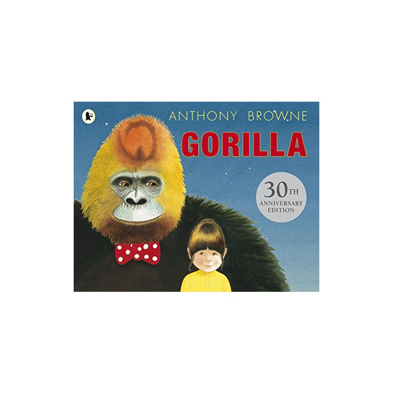 英文原版繪本 Gorilla 大猩猩 兒童啟蒙圖畫故事書 Anthony Browne 安東尼布朗 30週年紀念版