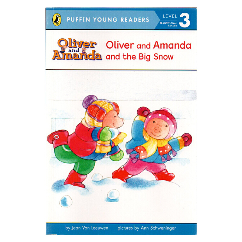 英文原版 Oliver and Amanda and the Big Snow 汪培珽第三階段 James Marshal