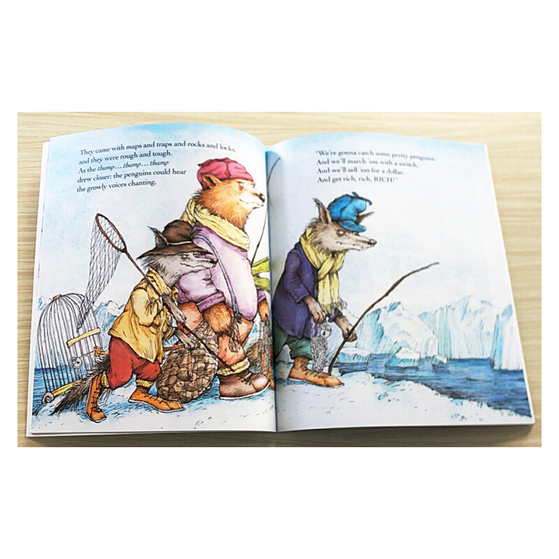 英文原版 Tacky the Penguin系列 6冊合售 Helen Lester 親子共讀兒童圖畫故事書