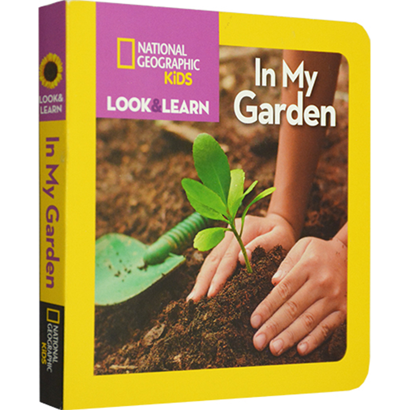 英文原版繪本 美國國家地理 National Geographic Kids Look and Learn:In My Garden