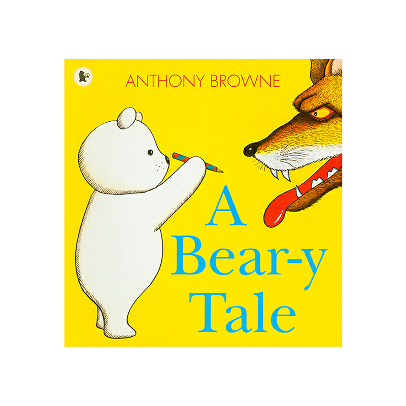英文原版繪本 A Bear-y Tale 當熊遇到熊 小熊的童話大冒險 Anthony Browne 安東尼布朗代表作 兒童英文圖畫故事書