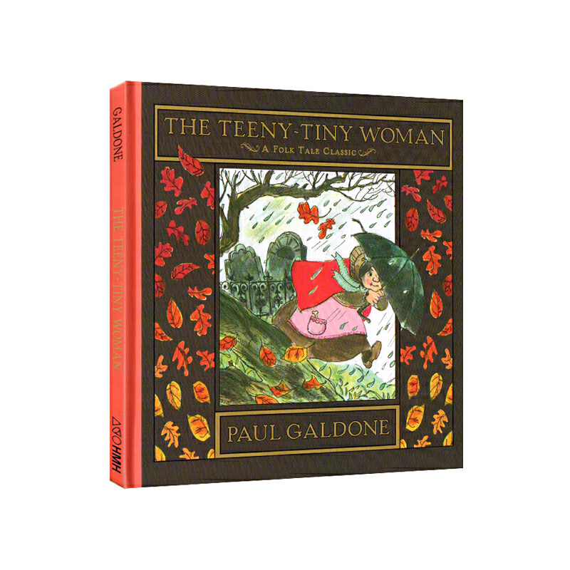 英文原版繪本 The Teeny-Tiny Woman 小小婦人 Folk Tale Classics 民間傳説經典繪本 精裝書 名家Paul Galdone