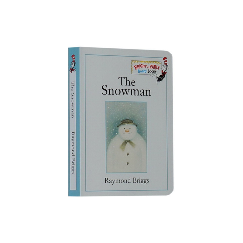 The Snowman 雪人 英文原版 繪本紙板書 雷蒙·布力格 榮獲波士頓環球號角圖畫書獎