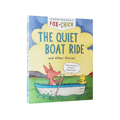 英文原版 Fox & Chick: The Quiet Boat Ride & Other Stories 精裝兒童圖畫繪本 Sergio Ruzzier