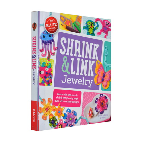 Shrink and Link Jewelry 英文原版 Klutz 手工Diy製作 收縮飾品