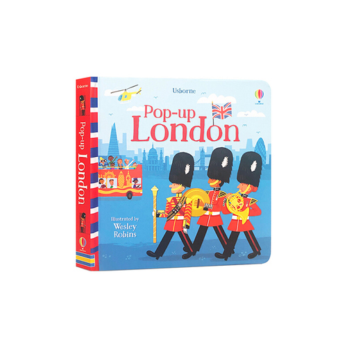英文原版 Usborne Pop-Up London 倫敦 立體書 著名地標 英文原版繪本 科普讀物翻翻書 幼兒智力開發空間想象趣味讀物