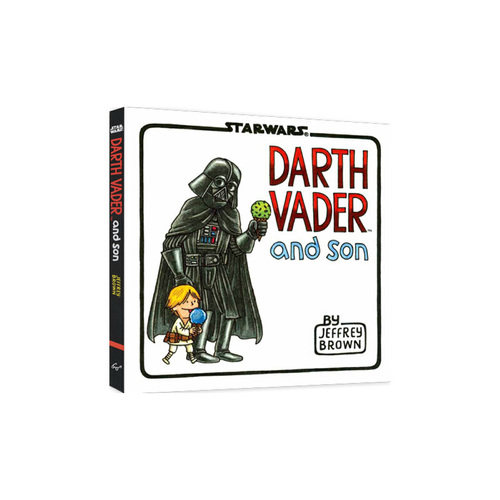 Star Wars 英文原版 星球大戰 達斯維達與兒子 Darth Vader and Son 黑武士幽默故事 精裝兒童繪本漫畫 天行者