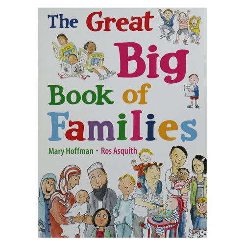 各種各樣的家 超級家庭大書 英文原版繪本 The Great Big Book of Families 瑪麗霍夫曼