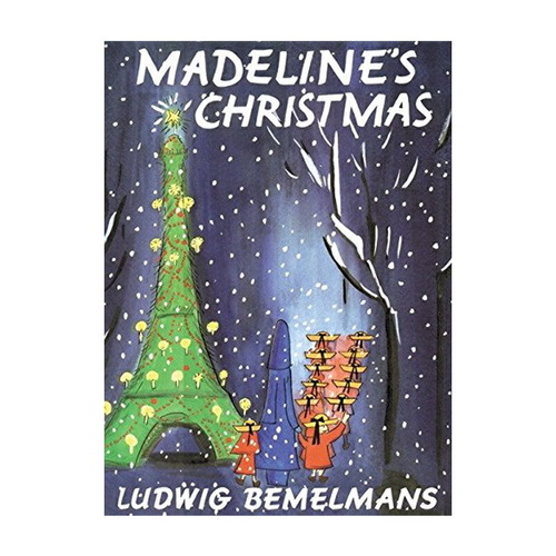英文原版繪本 Madeline's Christmas 瑪德琳的聖誕節 凱迪克銀獎 廖彩杏有聲書單 英文兒童讀物