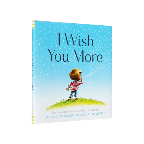 英文原版繪本 I Wish You More 我對你充滿希望 紐約時報暢銷書 精裝 兒童情商啟蒙 給孩子的暖心祝福繪本