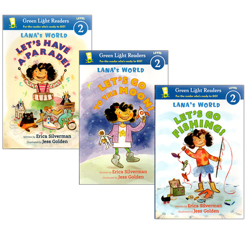 英文原版 Lana's World 3冊合售 Green Light Readers L2 兒童分級讀物 課外繪本