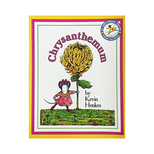 #Chrysanthemum 我的名字克麗桑絲美美菊 英文原版 吳敏蘭書單 情商教育自我認同 凱迪克獎繪本 小貓咪追月亮作者 Kevin Henke
