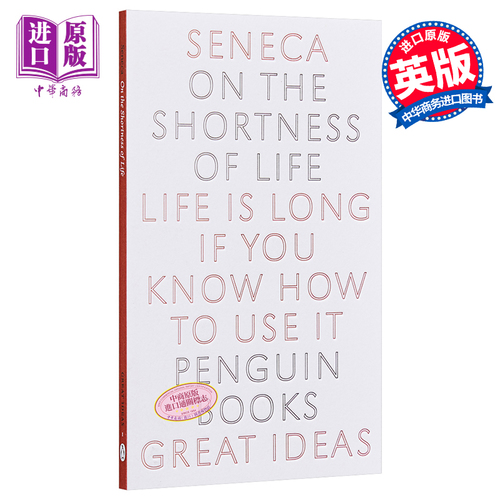 塞內卡：論生命之短暫 英文原版 Penguin Great Ideas : On the Shortness of Life Seneca
