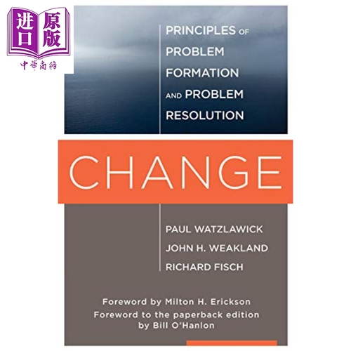 改變 豆瓣推薦 英文原版 Change Principles of Problem Formation and Problem Resolution Paul Watzlawick