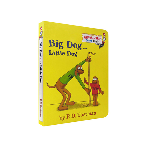 Big Dog . . . Little Dog 小紙板書 dr seuss系列 蘇斯博士英文原版繪本