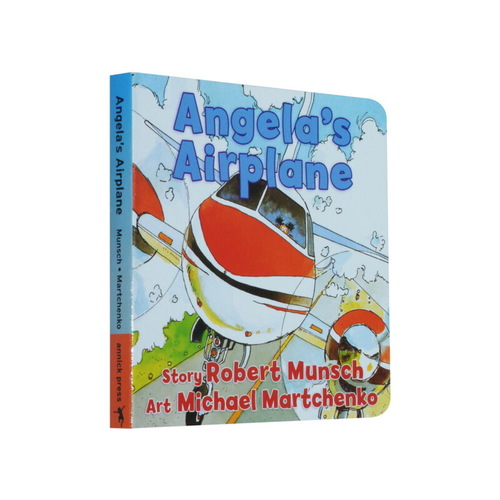 英文原版 Angela's Airplane 安吉拉開飛機 蒙施爺爺講故事 Robert Munsch 冒險圖畫故事書