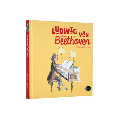 #英文原版 Ludwig van Beethoven 貝多芬 第一次發現音樂家 First Discovery Music 精裝