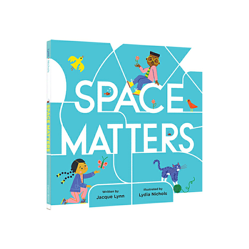 英文原版 Space Matters 精裝 形狀認知 兒童啟蒙感官學習圖畫故事