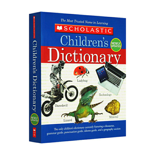 英文原版 學樂兒童英英字典 Scholastic Children's Dictionary 英語單詞工具書教輔書 小學初中學習 科普百科 英文原版圖解詞典
