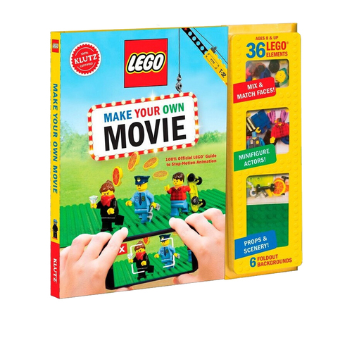LEGO Make Your Own Movie 樂高製作你自己的電影 英文原版 KLUTZ新奇遊戲書