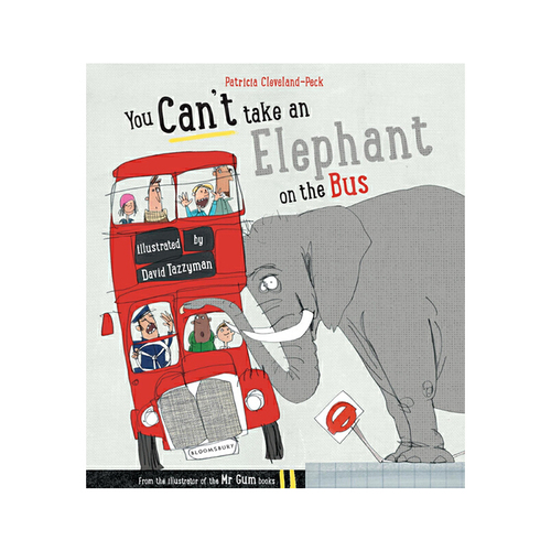 英文原版You Can't Take an Elephant on the Bus 你不能把大象帶上公共汽車 兒童成長幽默繪本 親子共讀