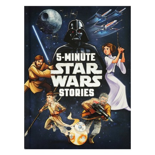 英文原版 Disney 5 Minute Star Wars Stories 精裝 星球大戰 5分鐘故事集 11個故事合集 迪士尼科幻奇幻圖畫繪本